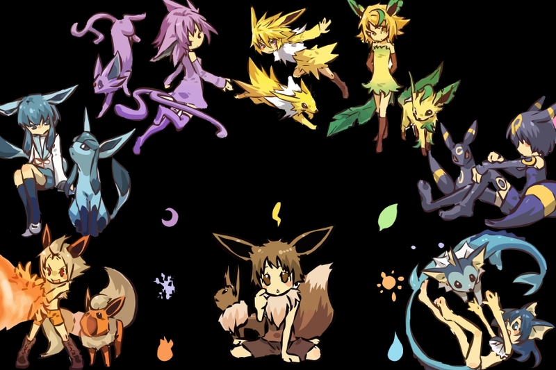 pokemon elements flareon eevee umbreon vaporeon jolteon leafeon glaceon 3402x2268 wallpaper pokemon elements flareon eevee umbreon vaporeon jolteon leafeon glaceon 3402x2268 wallpaper